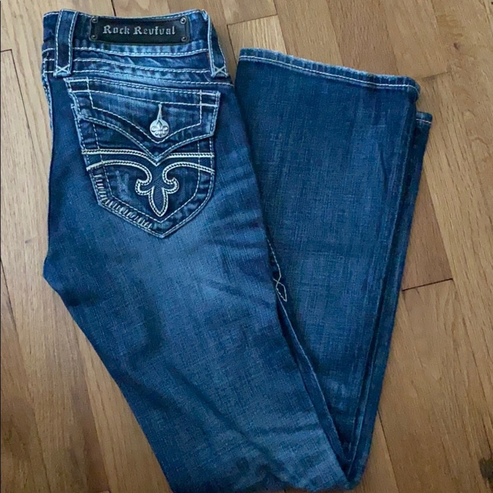 Rock revival bootcut jeans